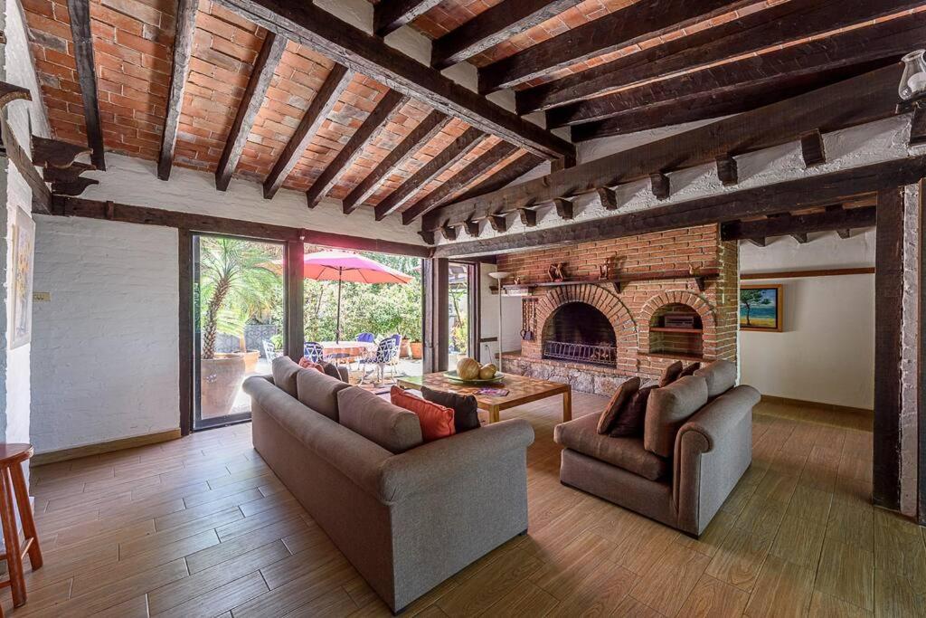 Agradable Cuarto De Hostal Sobre El Centro, Valle Valle de Bravo Eksteriør billede