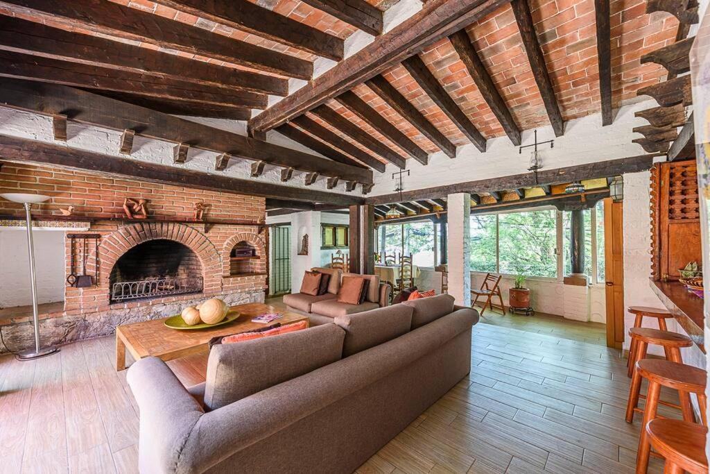 Agradable Cuarto De Hostal Sobre El Centro, Valle Valle de Bravo Eksteriør billede